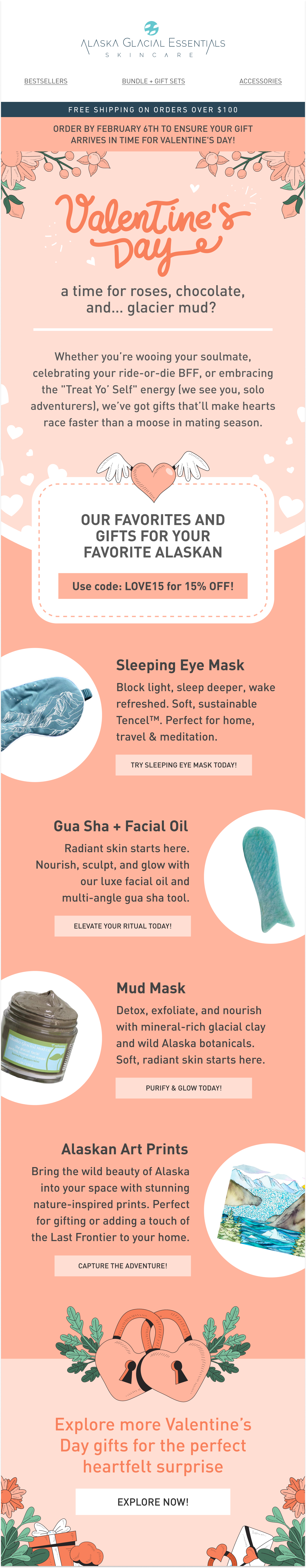 Skincare Email Design